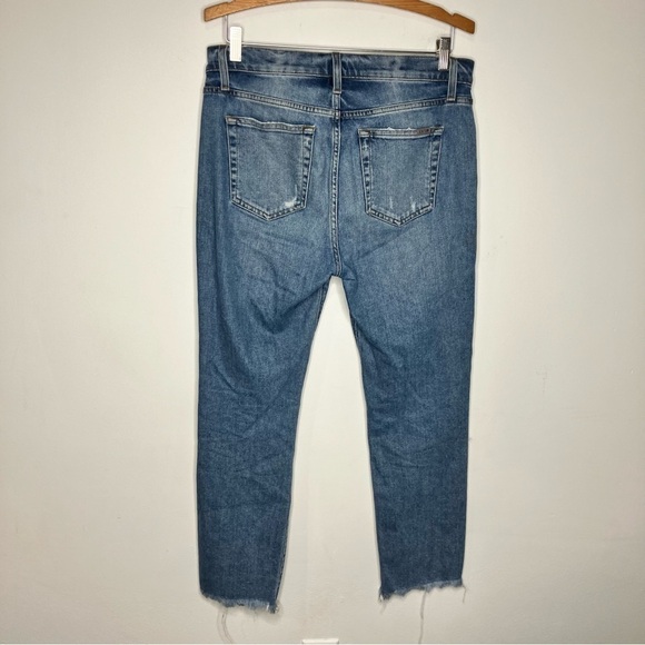 Joe’s jeans distressed high rise straight ankle‎ jeans size 30 - Picture 7 of 10